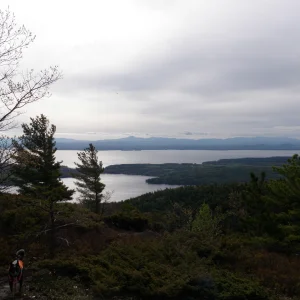 Willsboro point in foreground